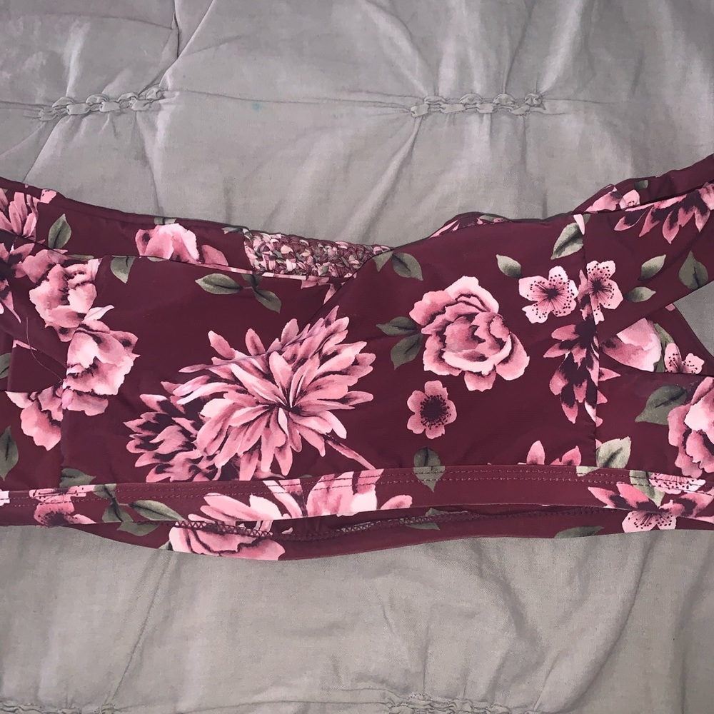 Altar’d State floral bikini top - Picture 5 of 8